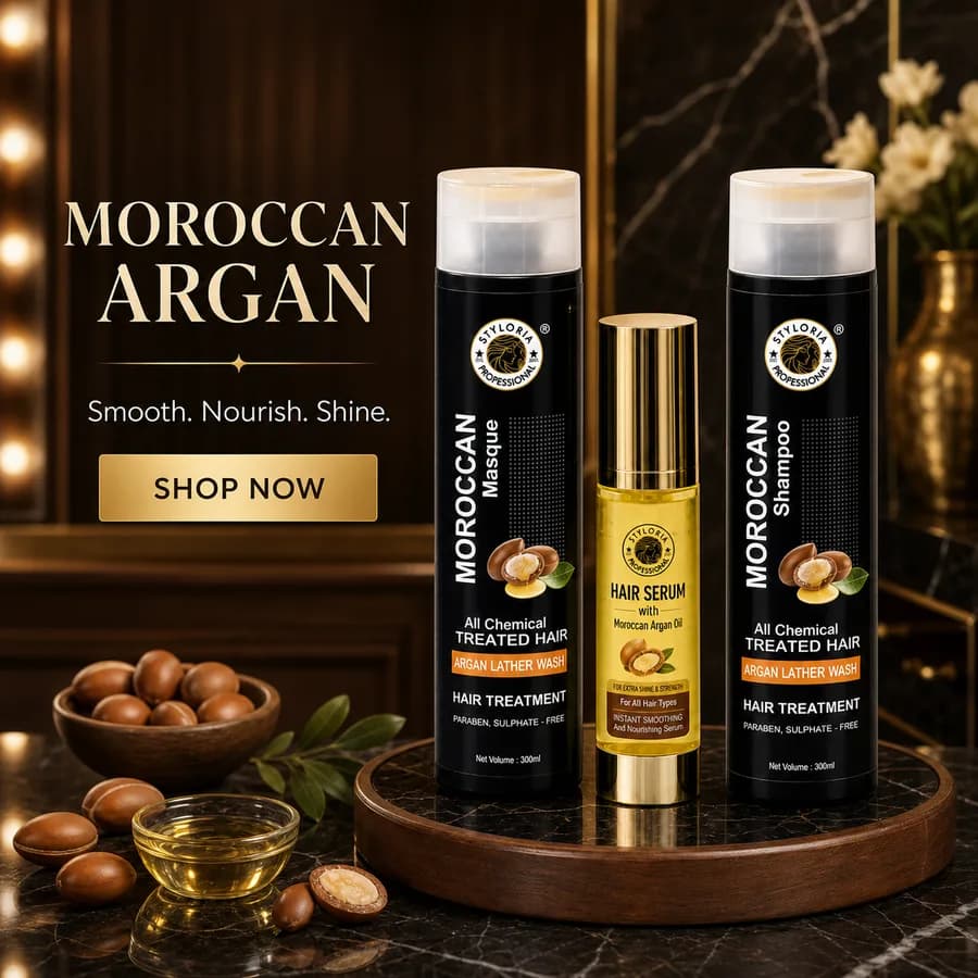 Moroccan Argan. Smooth, nourish, shine. Shop now.