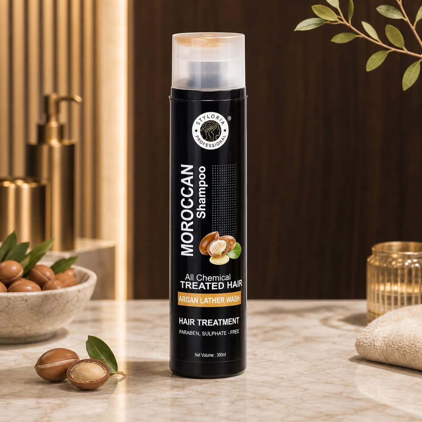 Styloria Professional Moroccan Shampoo 300 ml, image 5