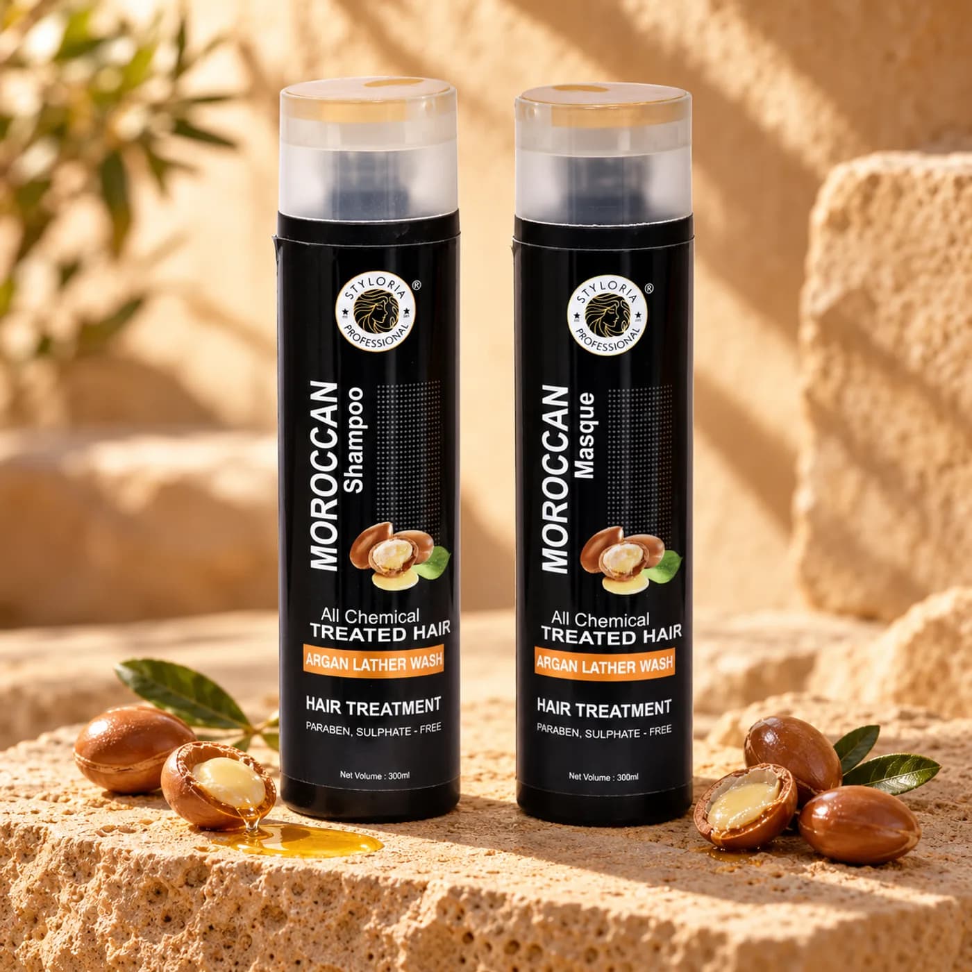 Styloria Professional Moroccan Wash Duo 2 × 300 ml
