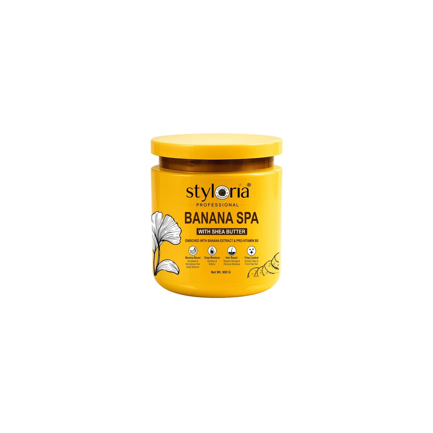 Styloria Professional Banana Hair Spa with Shea Butter 900 g, image 2
