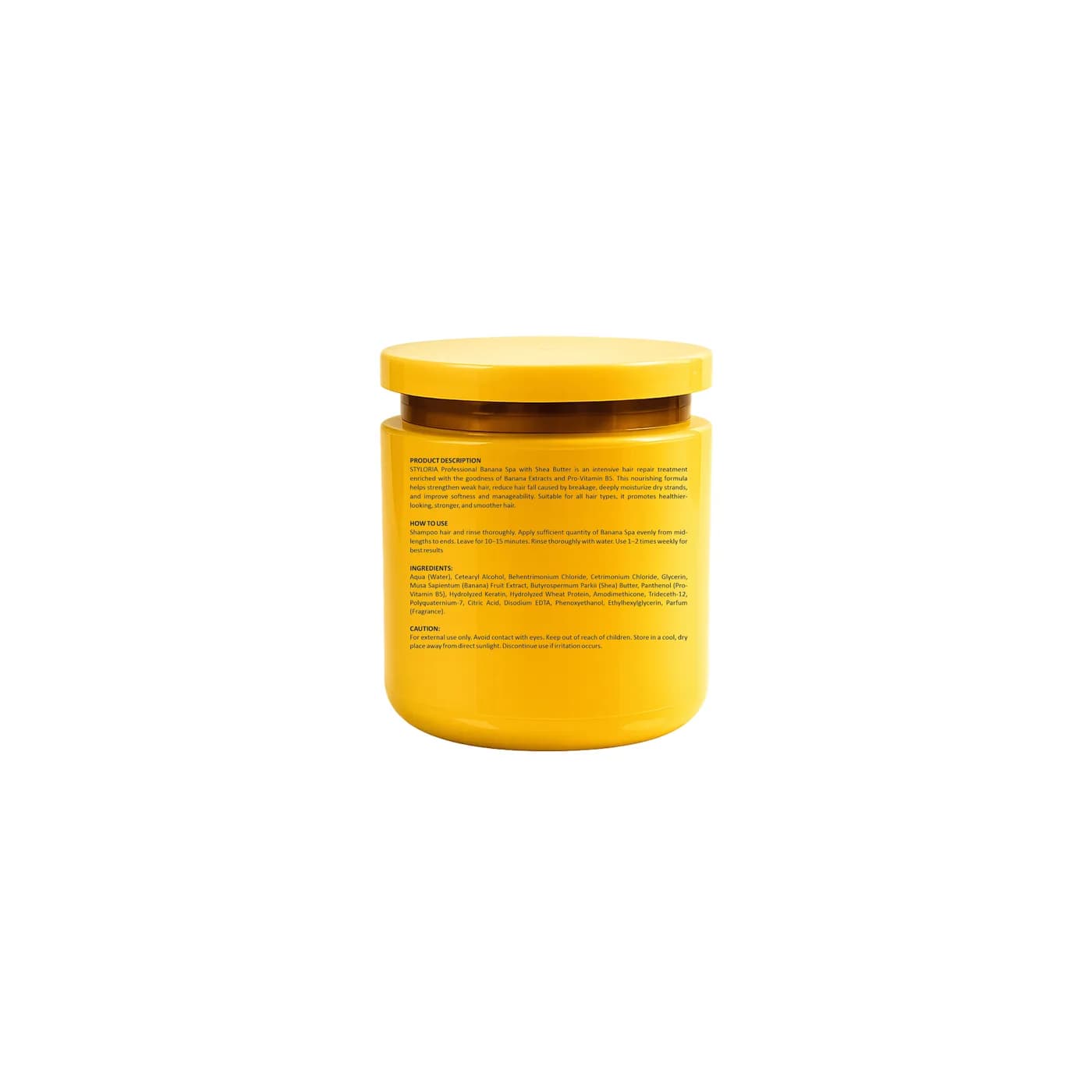 Styloria Professional Banana Hair Spa with Shea Butter 900 g, image 4