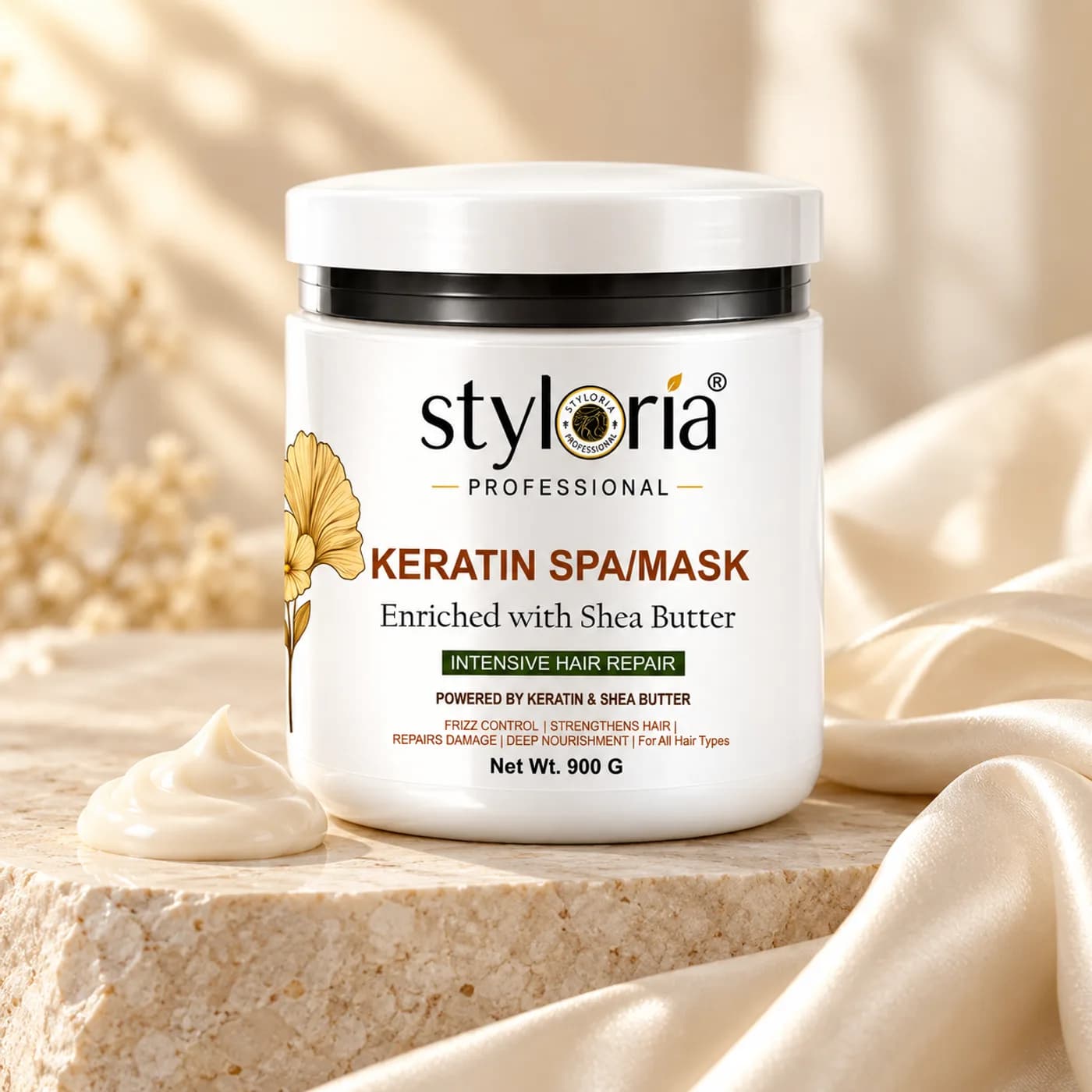 Styloria Professional Keratin Hair Spa Mask 900 g